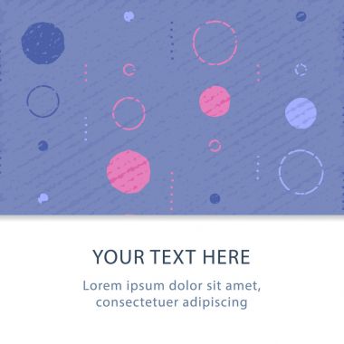 İnce doku, arka plan daire, vintage zemin, minimalist desen, Festival dekorasyon ile