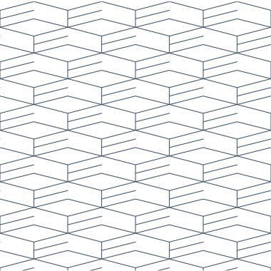 Beyaz, kesintisiz zemin, minimalist tasarım üzerinde siyah çizgi deseni