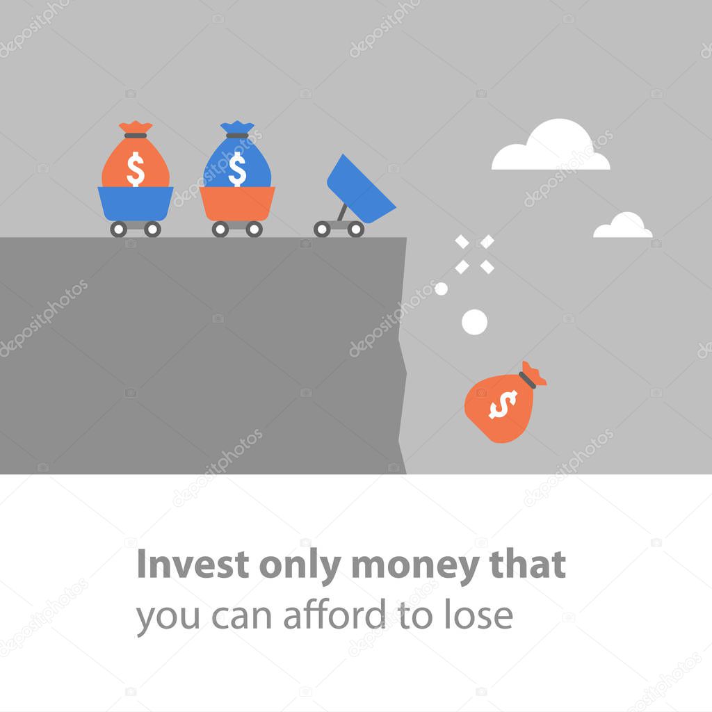 Money loss, investment precaution, risk assessment, financial debt, fund mismanagement, venture capital