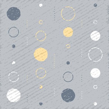 İnce doku, arka plan daire, vintage zemin, minimalist desen, Festival dekorasyon ile