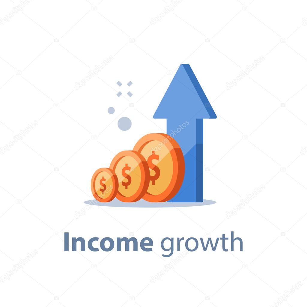 High interest rate, long term investing strategy, income growth, boost business revenue, fund raising, pension savings, more money
