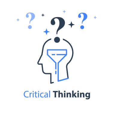 Psikolog tavsiyesi, psikolojik test, kafa ve huni, sorgulayan akıl.