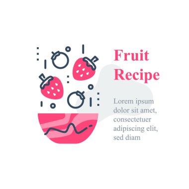 Lezzetli böğürtlen salatası, basit tarif, sağlıklı yiyecekler, tam kase, düşen malzemeler, besleyici beslenme