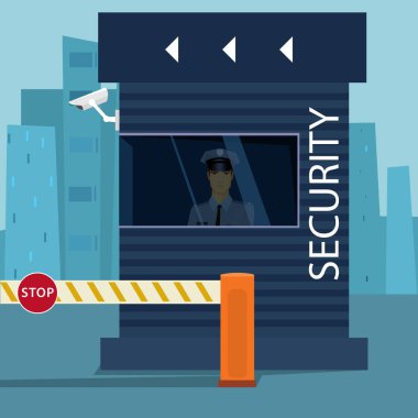 Sınır pasaport kontrolü veya güvenlik denetim noktası