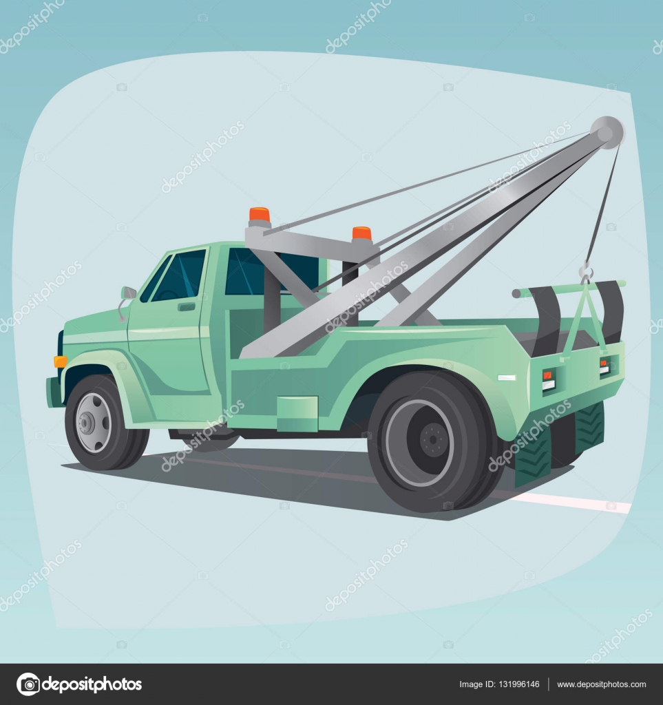 Cartoon Monster Tow Truck Photographic Print for Sale by Mechanick