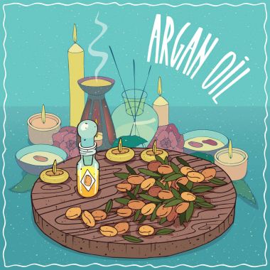 Argan yağı aromaterapi için kullanılan