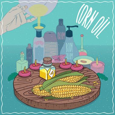 Mısır yağı kozmetik yapmak için kullanılan