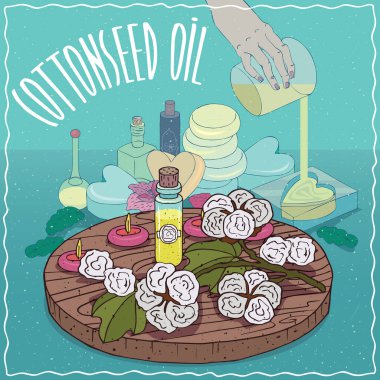 Pamuk tohumu yağı sabun yapımında kullanılan