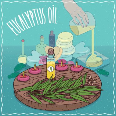 Okaliptüs yağı sabun yapımında kullanılan