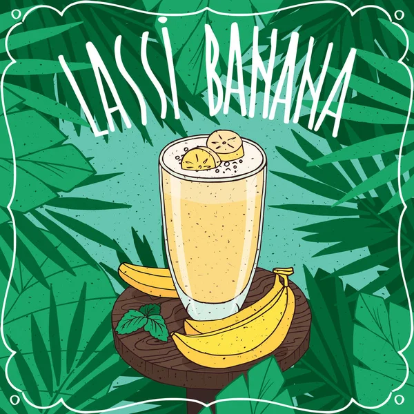 Muz Hint içkiyle Lassi taze meyve suyu