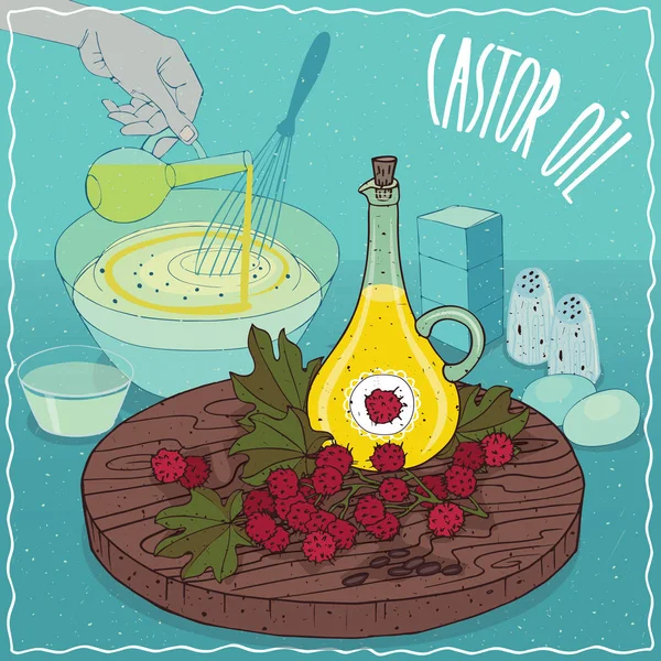 Yemek pişirmek için kullanılan hintyağı