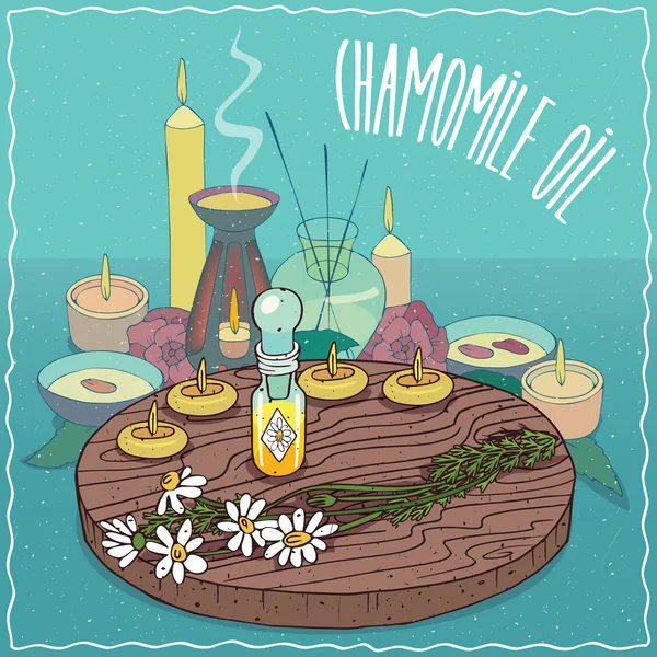 Papatya yağı aromaterapi için kullanılan