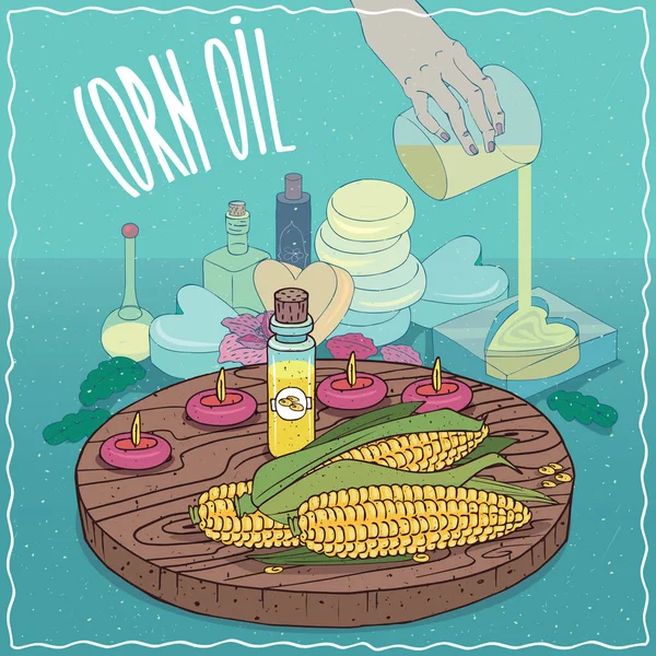 Mısır yağı sabun yapımında kullanılan