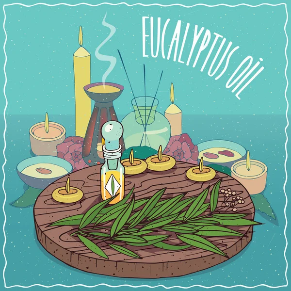 Okaliptüs yağı aromaterapi için kullanılan