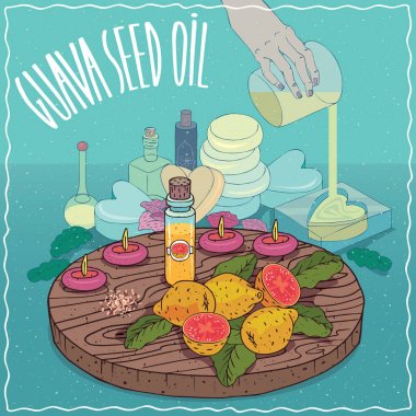 Guava tohumu yağı sabun yapımında kullanılan