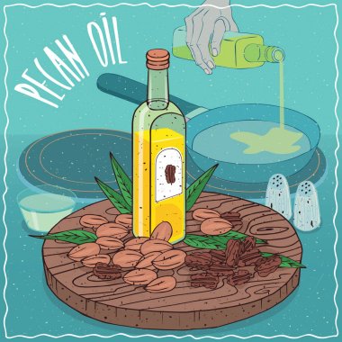 Pekan petrol gıda kızartma için kullanılan