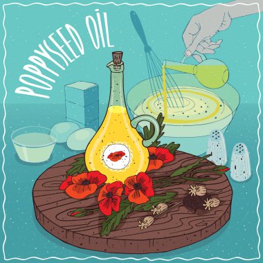 Haşhaş yağı yemek pişirmek için kullanılan