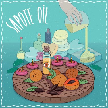 Sapot petrol sabun yapımında kullanılan