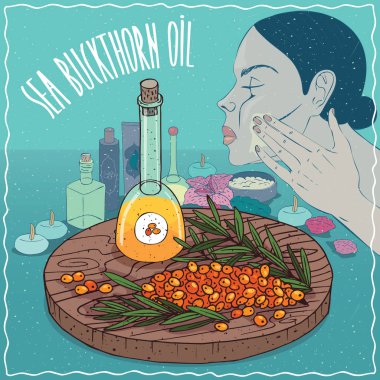 Deniz topalak yağı cilt bakımı için kullanılan