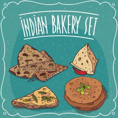 Hint pasta aperatif Samosa ve Roti