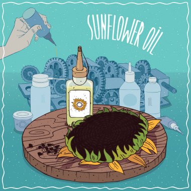 Ayçiçek yağı gres yağlayıcı kullanılan