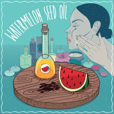 Karpuz tohumu yağı cilt bakımı için kullanılan