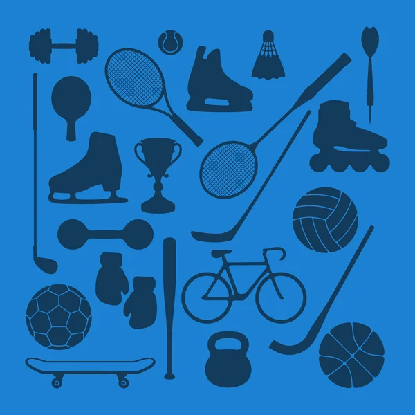 düz vektör simgeler spor