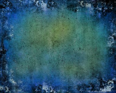 Mavi ışık kahverengi arka plan karanlık çerçeve ile