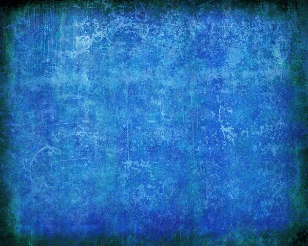 Abstarct Blue Background Painted Scratched Wall — Stock Photo, Image