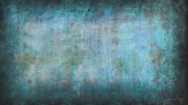 추상적인 배경 딥 블루 그린 벽 — 스톡 사진