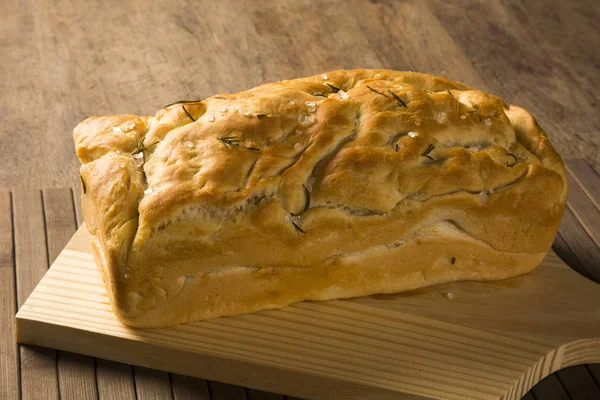 Pain focaccia au fromage — Photo