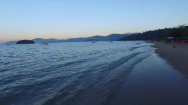 Paraty şehir - Rio de janeiro - Brezilya havadan görünümü