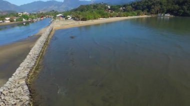 Rio de janeiro devlet Brezilya parati plaj havadan görünümü