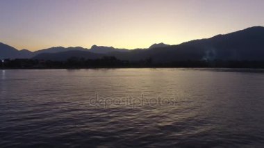 Paraty şehir - Rio de janeiro - Brezilya havadan görünümü