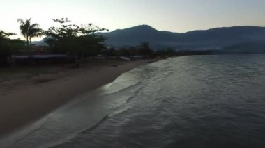 Paraty şehir - Rio de janeiro - Brezilya havadan görünümü