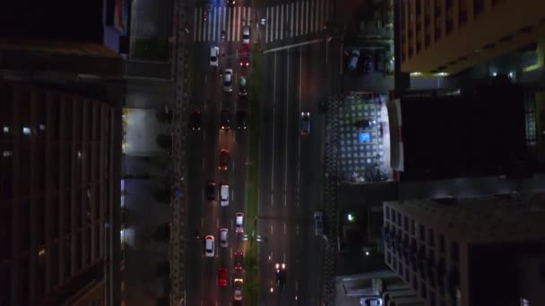 Images aériennes de la ville de Santos dans l'état de Sao Paulo au Brésil. Juillet, 2016 — Video