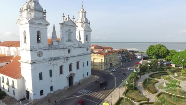 Vue Aérienne Cathédrale à Belem do Para - Brésil. novembre, 2016 . — Video