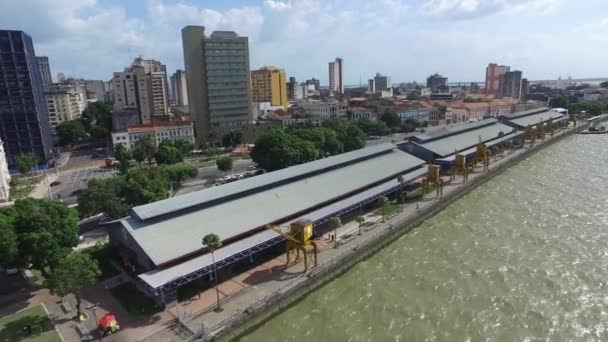 Vue aérienne de Belem do Para au Brésil. novembre, 2016 . — Video