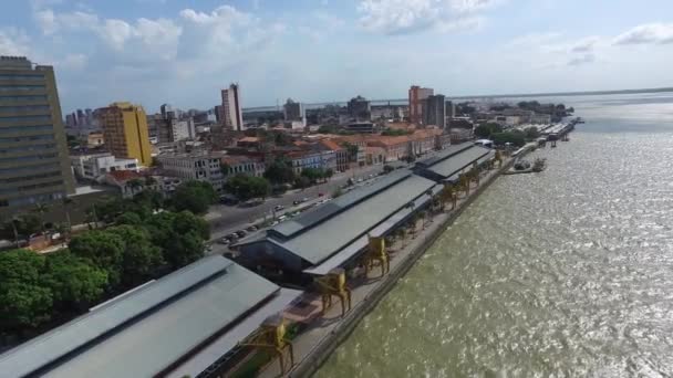 Vue aérienne de Belem do Para au Brésil. novembre, 2016 . — Video