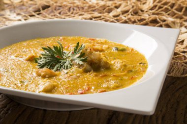 Bobo - karides manyok mea bir saf Brezilyalı bir tabak karides