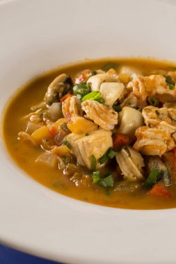 Deniz ürünleri. kabuklu deniz ürünleri hazırladı. Akdeniz.