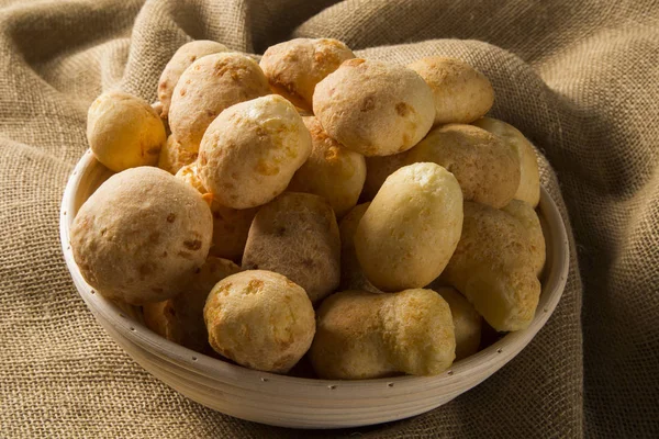 Ost bröd. Traditionell brasiliansk mat — Stockfoto