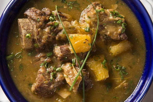 rustic Stew meat with manioc called Vaca atolada in Brazil.