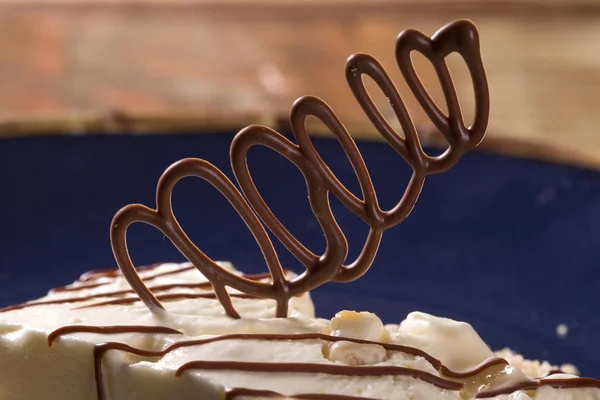 Freddo sobremesa com torrone — Fotografia de Stock