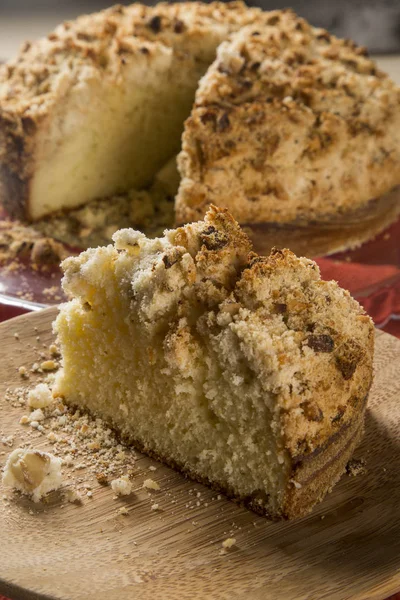 Kuchen- Bolos de café stile alemão - Cuca alema — Fotografia de Stock