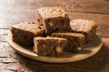 kestane kek çikolata ile