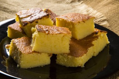 Cupuacu kek parçaları