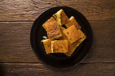 Cupuacu kek parçaları