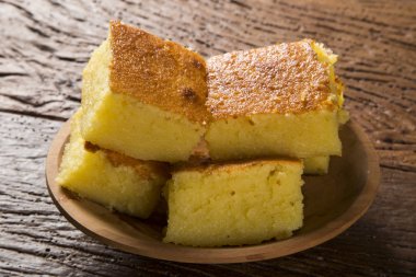 Cupuacu kek parçaları