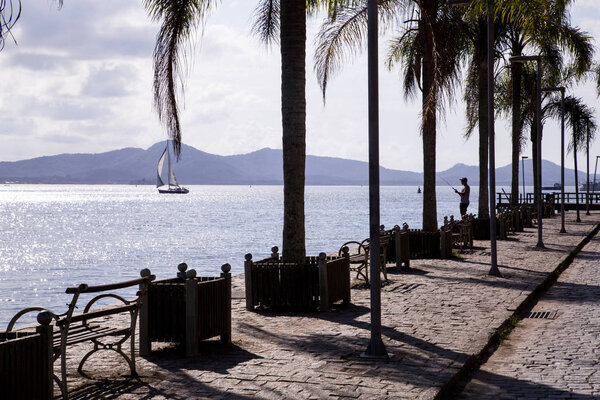 Sao francisco do sul city. Santa Catarina. July, 2017